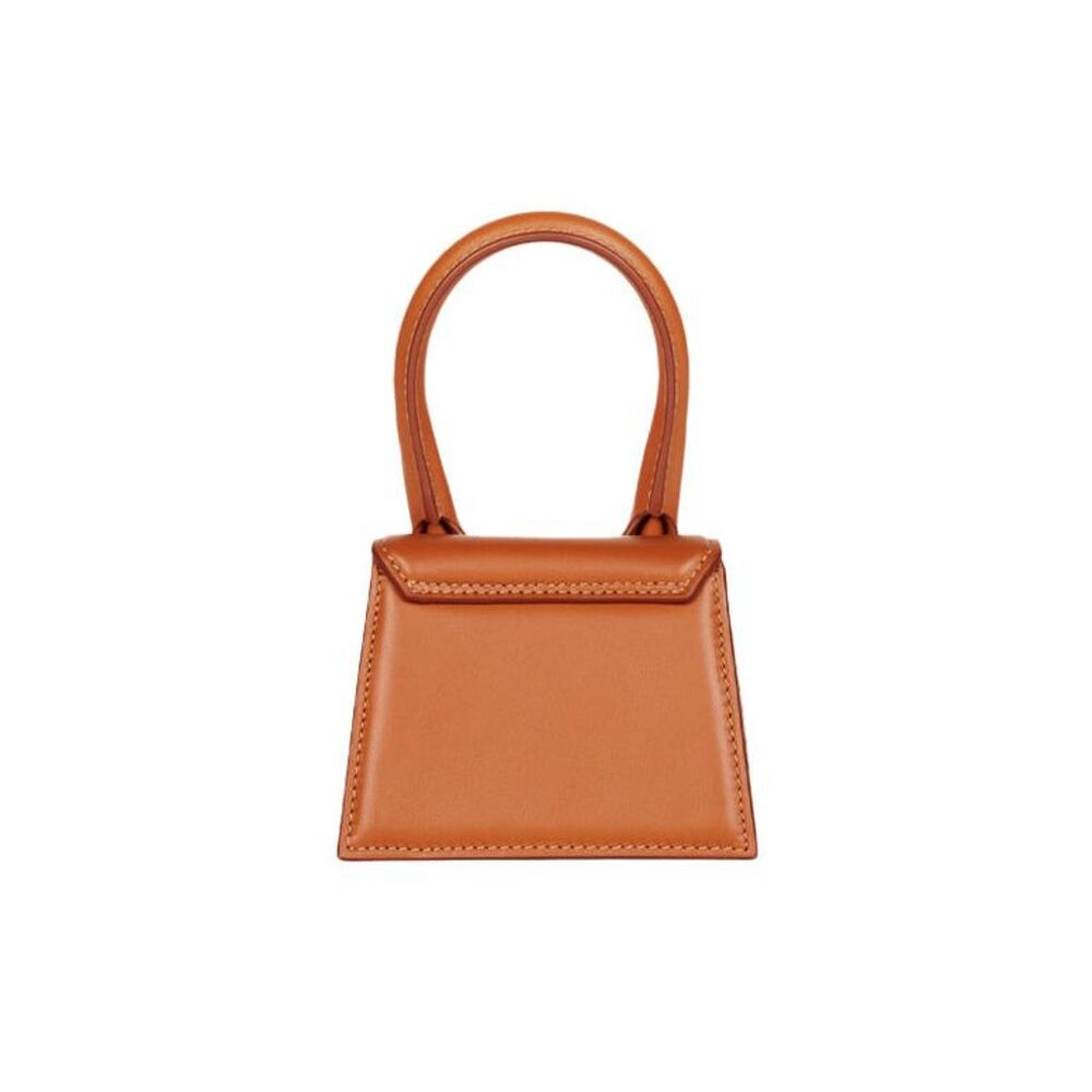 Jacquemus Le Chiquito Mini Leather Brown Calfskin Handbag - Picture 3 of 3